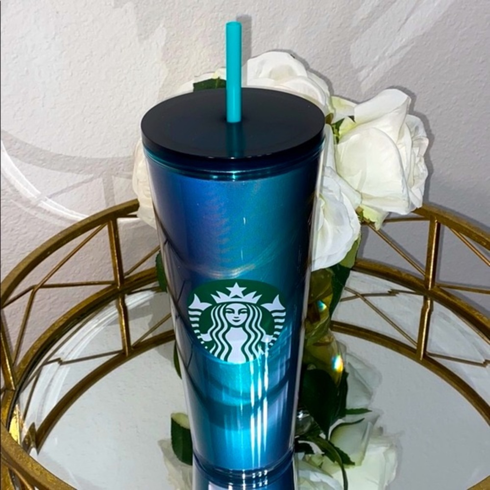 🔵Starbucks Spring 2021 Gradient Teal Cold Cup🔵